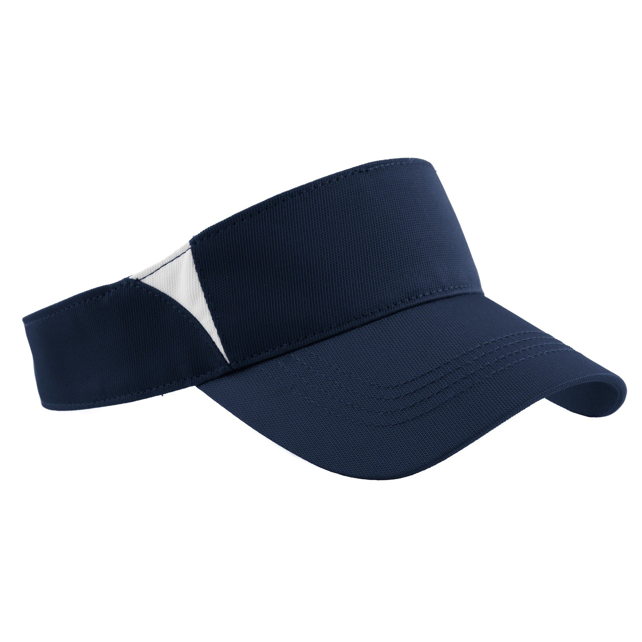 Sport-Tek-Sport-Tek® Dry Zone® Colorblock Visor. STC13-MedTech-3